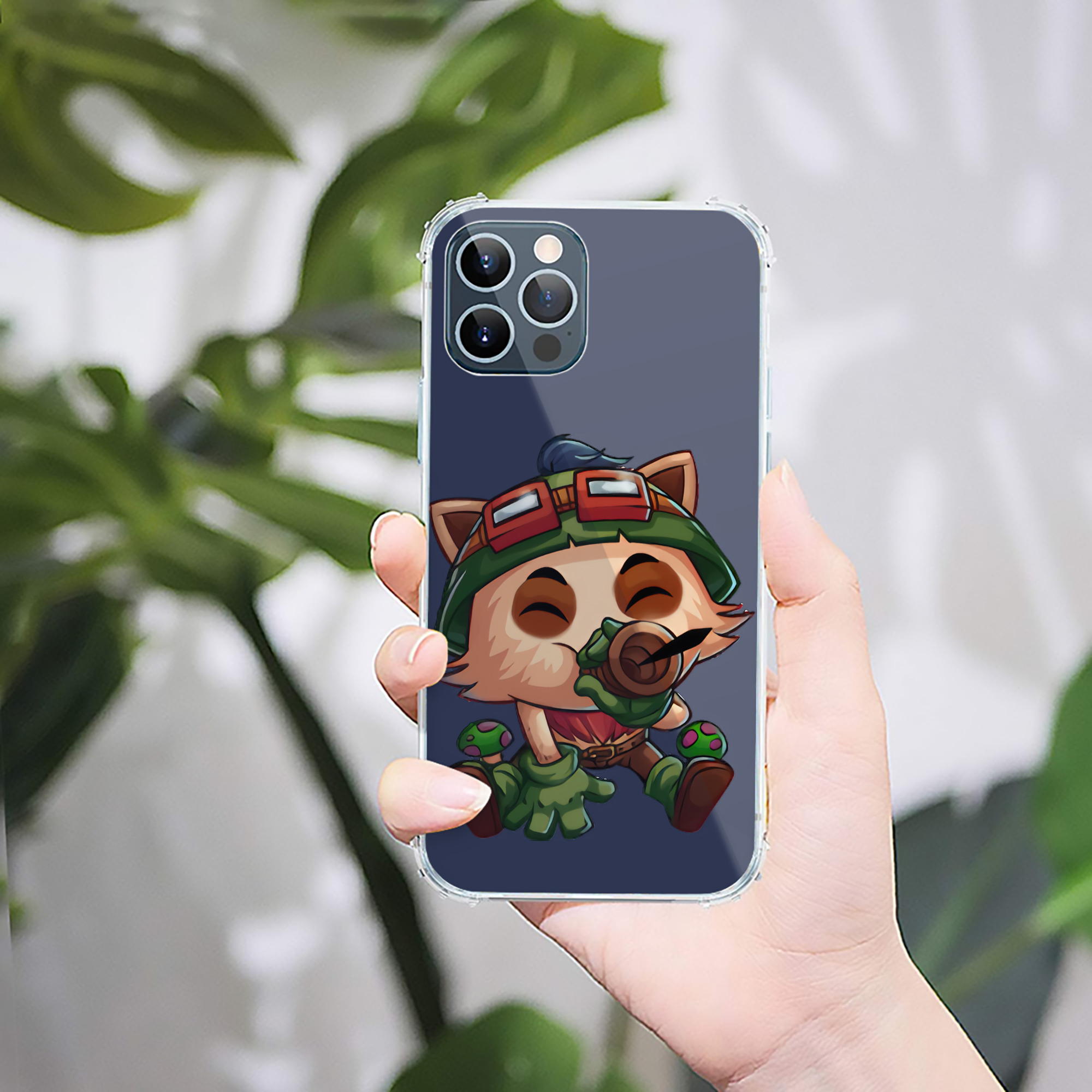 （画像用） リーグ・オブ・レジェンド League of Legends LOL 【iPhone 12シリーズ対応】透明スマホケース（クリアソフトケース）